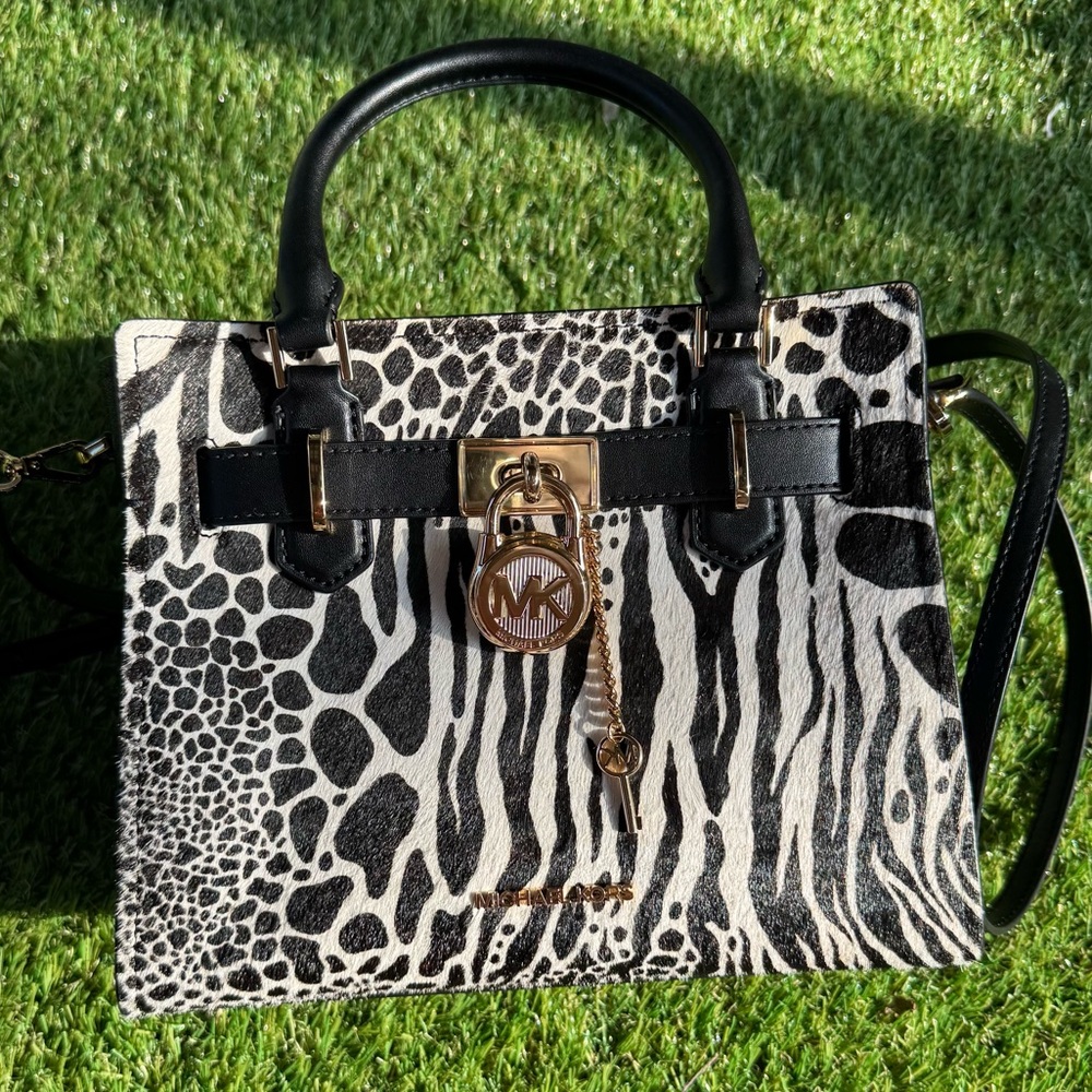 Michael Kors Animal Print Mini Bag